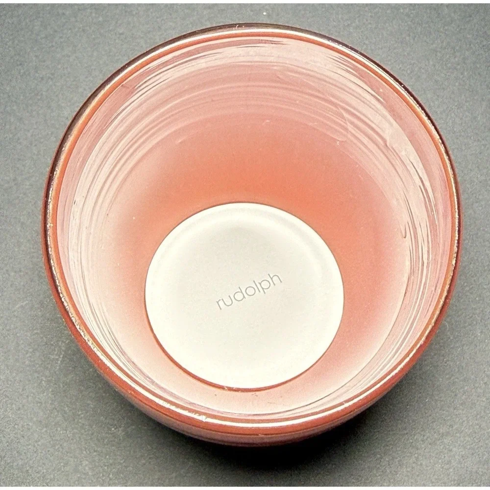 Glassybaby Candle Holder RUDOLPH Glass Votive Holder Pre Triskelion 1416‎